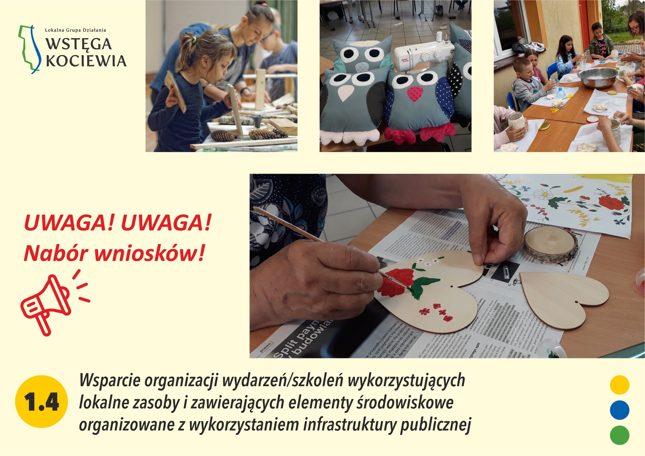 Nabór wniosków nr 571 051 dla Przedsięwzięcia 1.4