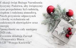 Wstęga Kociewia - zyczenia swiateczne