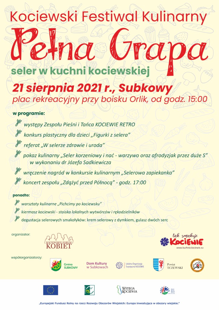 Wstęga Kociewia - Pelna Grapa 2021 plakat