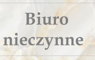 Wstęga Kociewia - biuro nieczynne