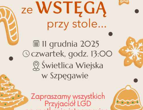 Zapraszamy na spotkanie integracyjne „Ze WSTĘGĄ przy stole”