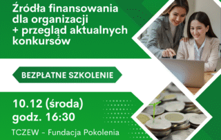 Wstęga Kociewia - 10.12.2025 Szkolenie COP zrodla finansowania i aktualne konkursy
