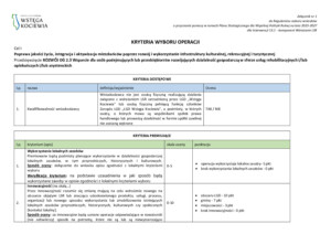 Wstęga Kociewia - Kryteria 2.3 Rozwoj DG na www pdf