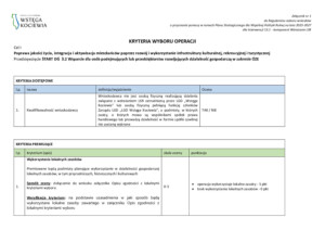 Wstęga Kociewia - Kryteria 3.2 Start DG na www pdf