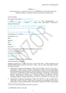 Wstęga Kociewia - Zalacznik do regulaminu Wzor umowy pdf