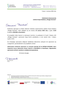 Wstęga Kociewia - zaproszenie WZC LGD Wstega Kociewia 23 06 26 pdf